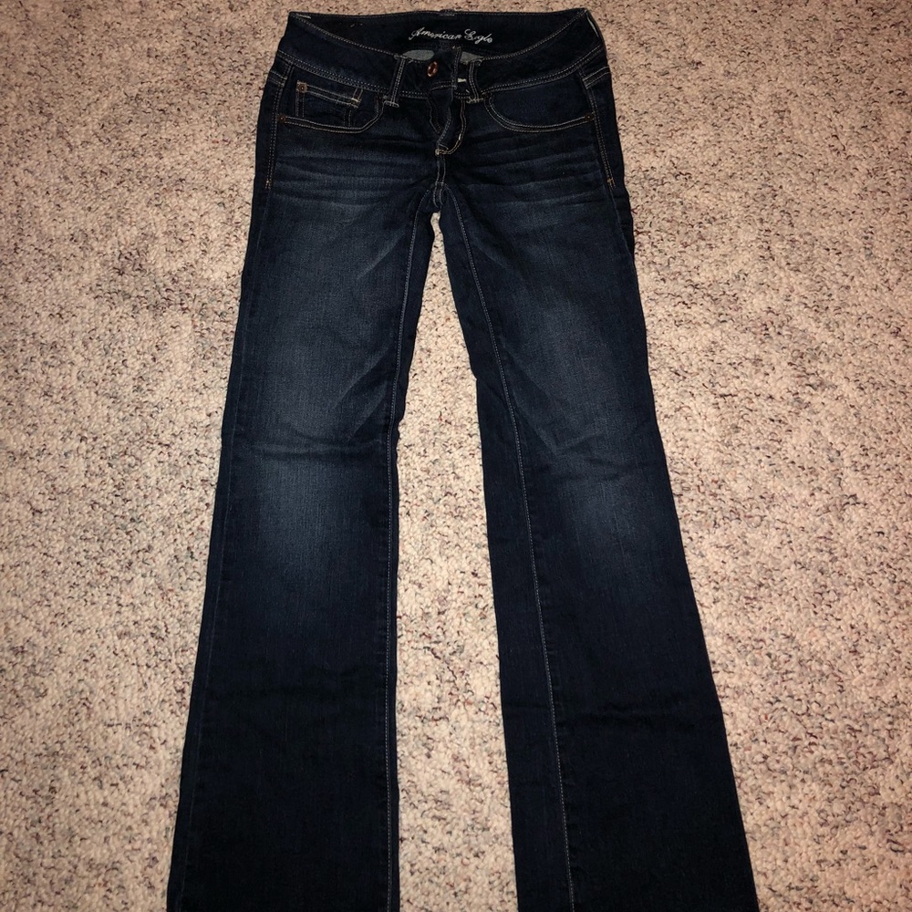 Super dark wash American Eagle jeans
